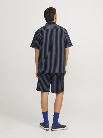 JACK & JONES Comfort fit Srajca 'JOREaster Palma' | modra barva