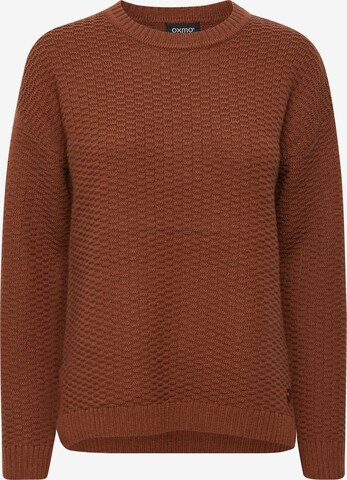 Oxmo Sweater ' MILLA ' in Brown: front