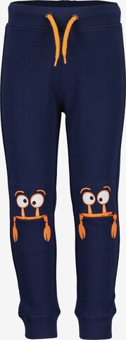 BLUE SEVEN Slimfit Broek in Blauw: voorkant