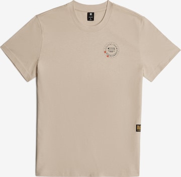 G-STAR Shirt 'Gauge' in Beige: front