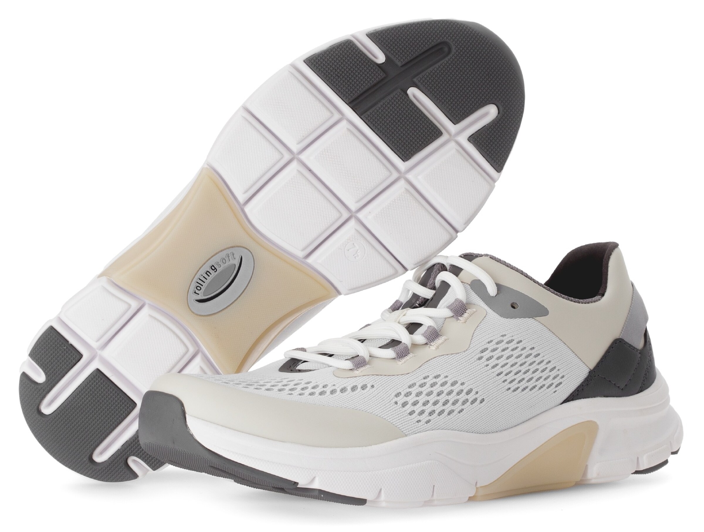 Gabor Rollingsoft Sneakers in White