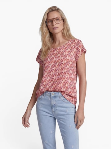 ONLY Blouse 'ONLVIC' in Rood: voorkant
