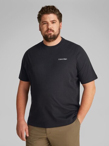 Calvin Klein Big & Tall Tričko - Čierna: predná strana