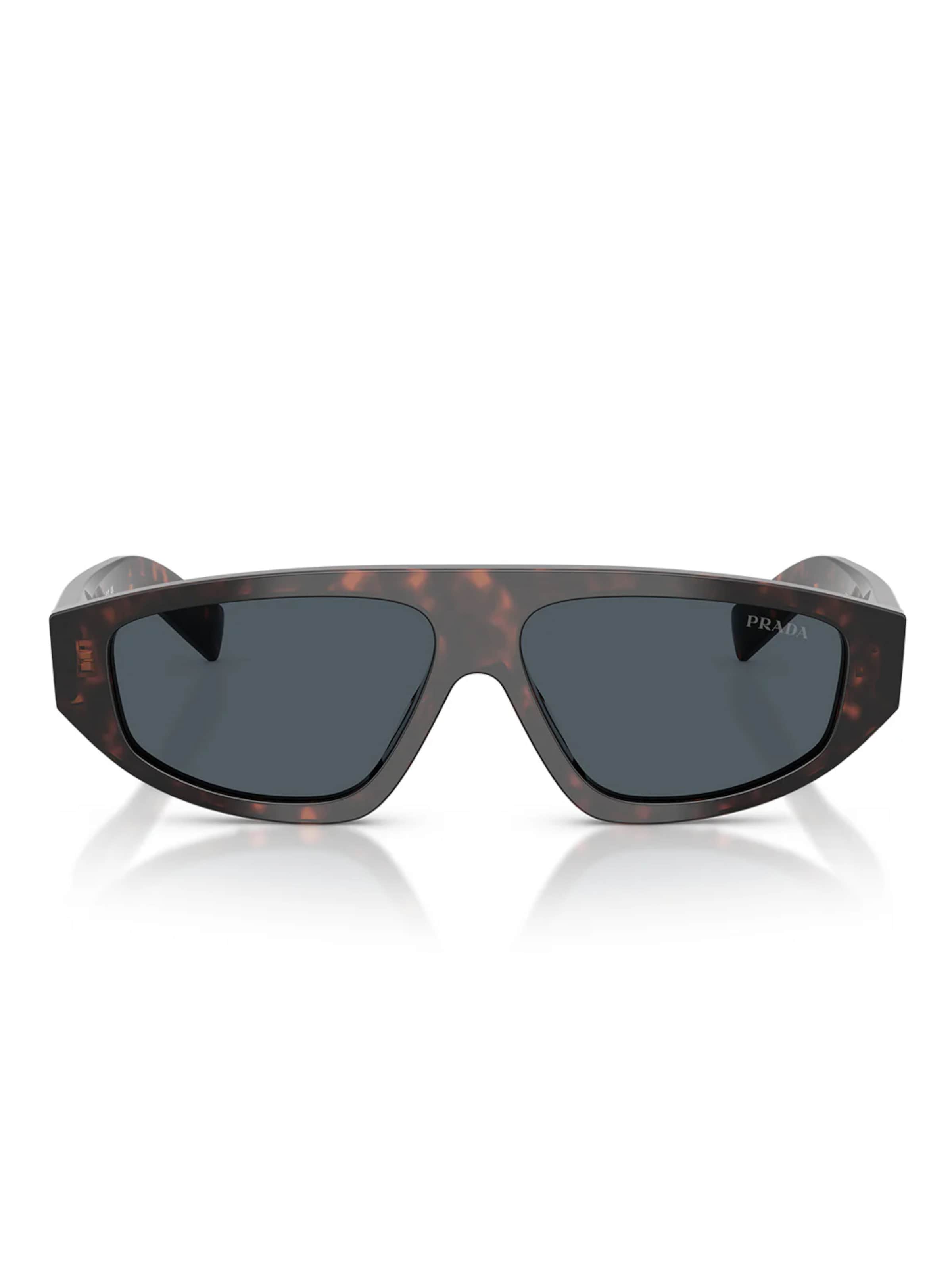 PRADA Sonnenbrille‌‌‌‌‌‌‌‌‌‌ in Braun: Vorderseite