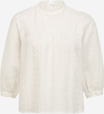 OBJECT Petite Blouse 'INJA' in White: front