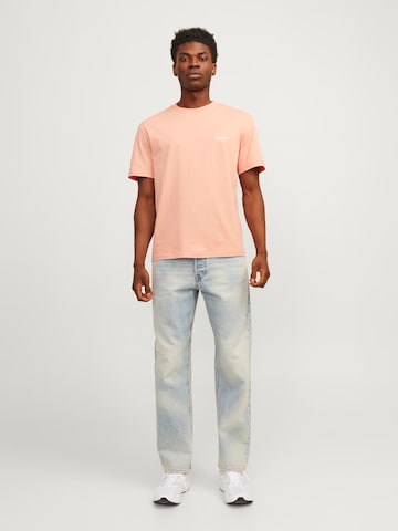 JACK & JONES - Camisa 'Vesterbro' em laranja