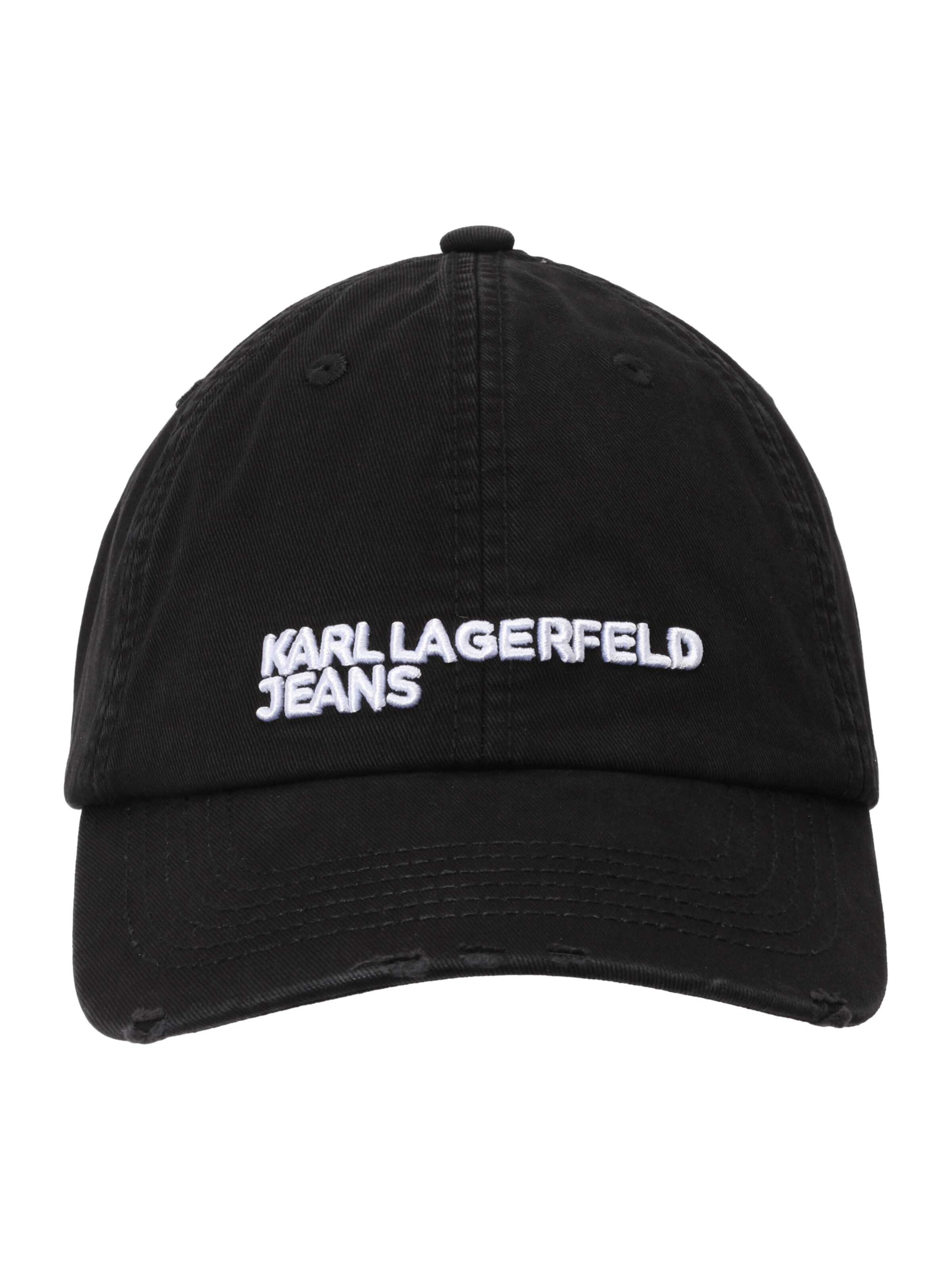 KARL LAGERFELD JEANS Kapa | črna barva