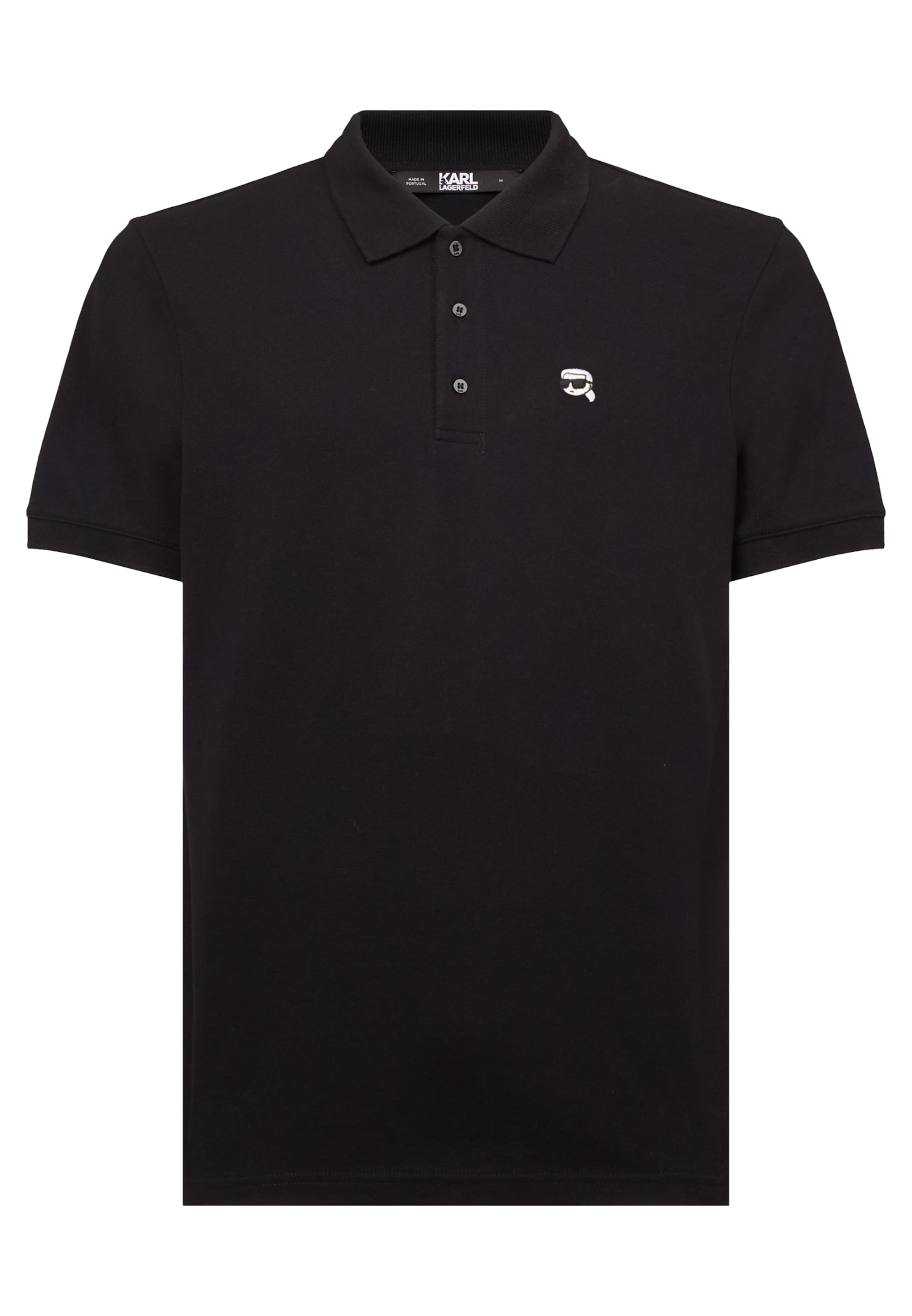 Karl Lagerfeld Shirt in Zwart: voorkant