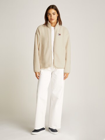 Tommy Jeans Ζακέτα φλις σε μπεζ