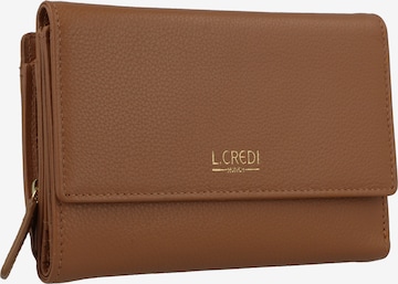 L.CREDI Wallet 'Evelyn' in Brown