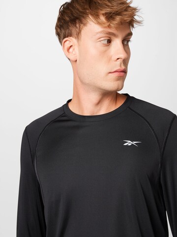 Reebok - Camisa funcionais em preto