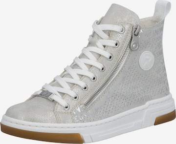 Rieker Sneaker in Silber: Vorderseite