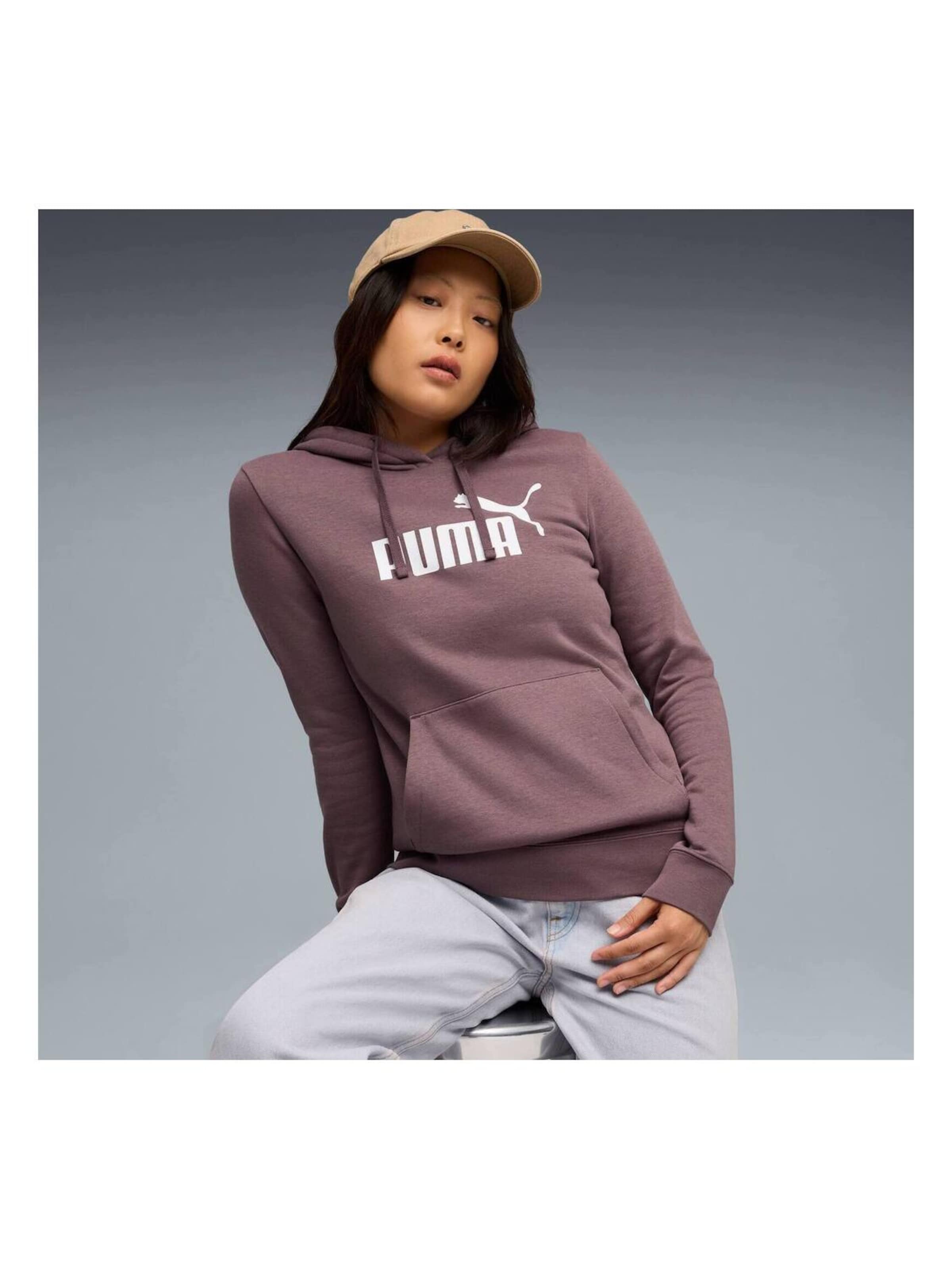 PUMA Sweatjacke 'Ess No. 1 Logo'‌‌‌‌‌ in Lila
