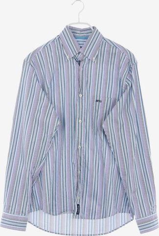 McGREGOR Button Up Shirt in S in Blue: front