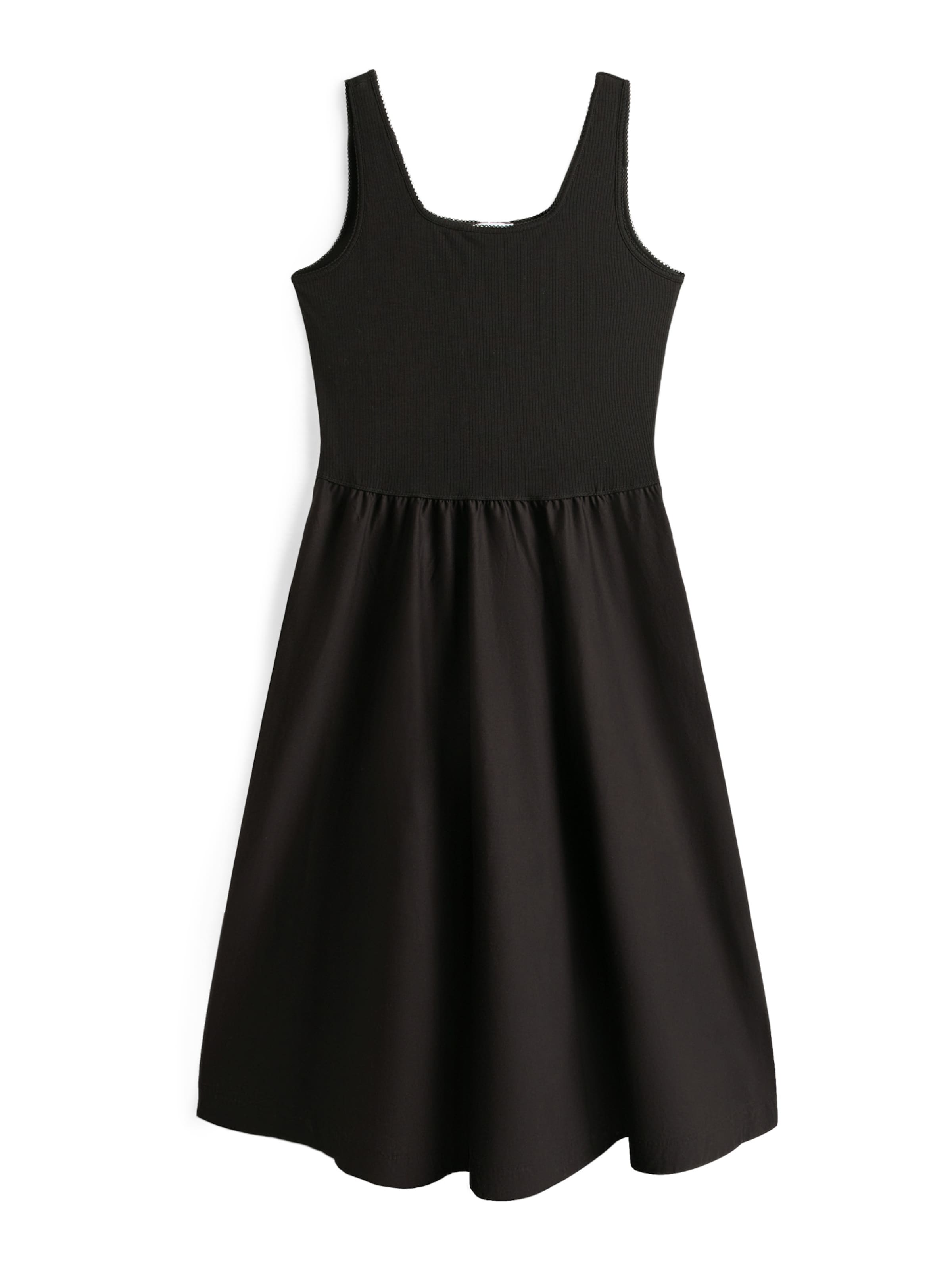 Tommy Hilfiger Curve Рокля в черно: отпред