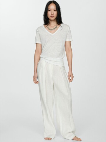 MANGO Shirts 'LINITO' i hvid