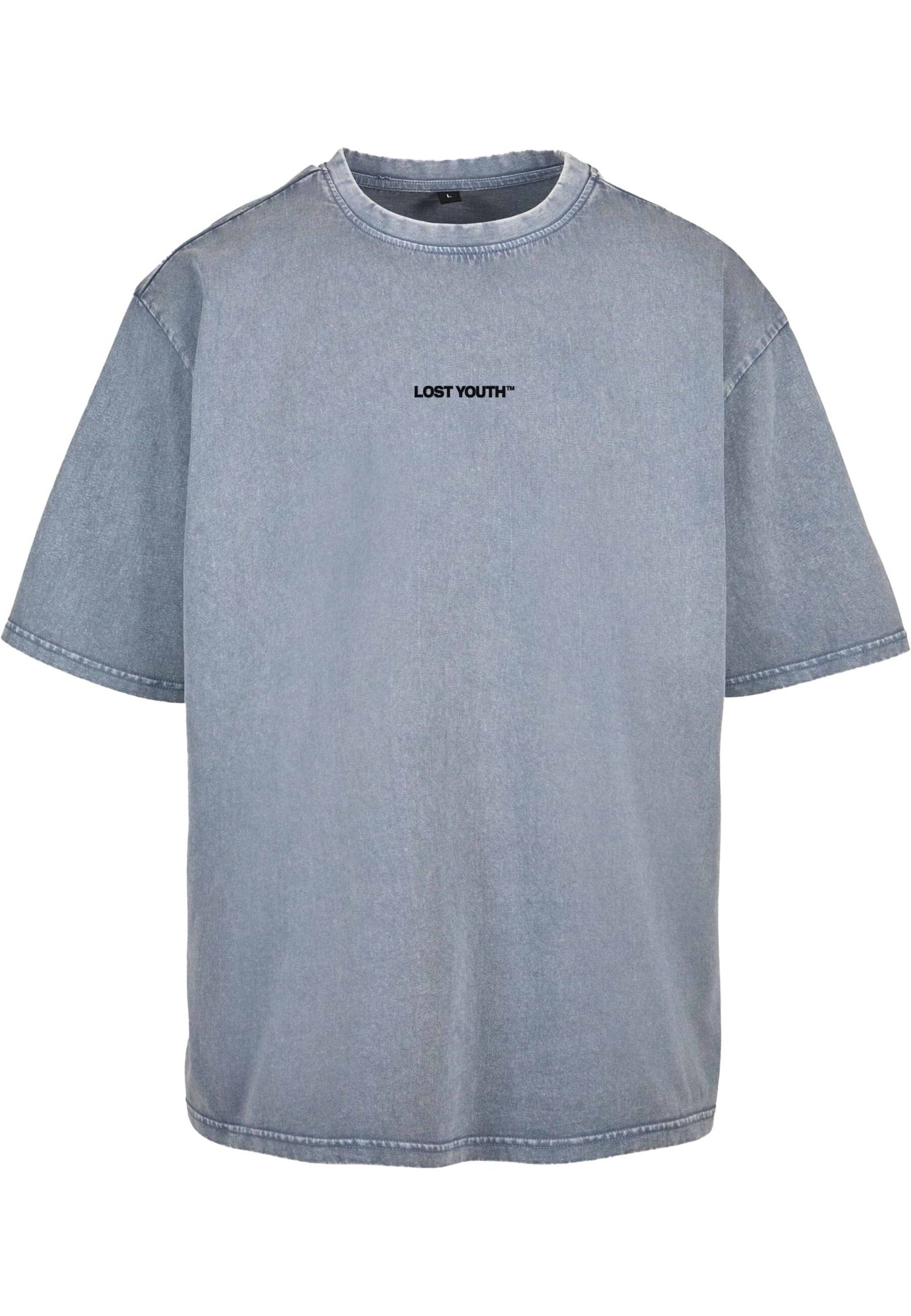Lost Youth Póló - kék: elől