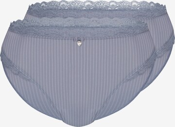 sassa Panty 'LOVELY STRIPE' in Grey: front