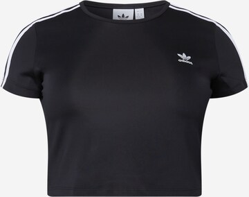 ADIDAS ORIGINALS Shirt 'Adicolor Classics 3-Stripes ' in Black: front