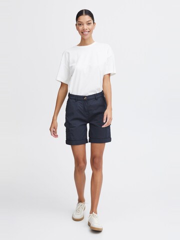 Regular Pantalon cargo 'Chanice' Oxmo en bleu