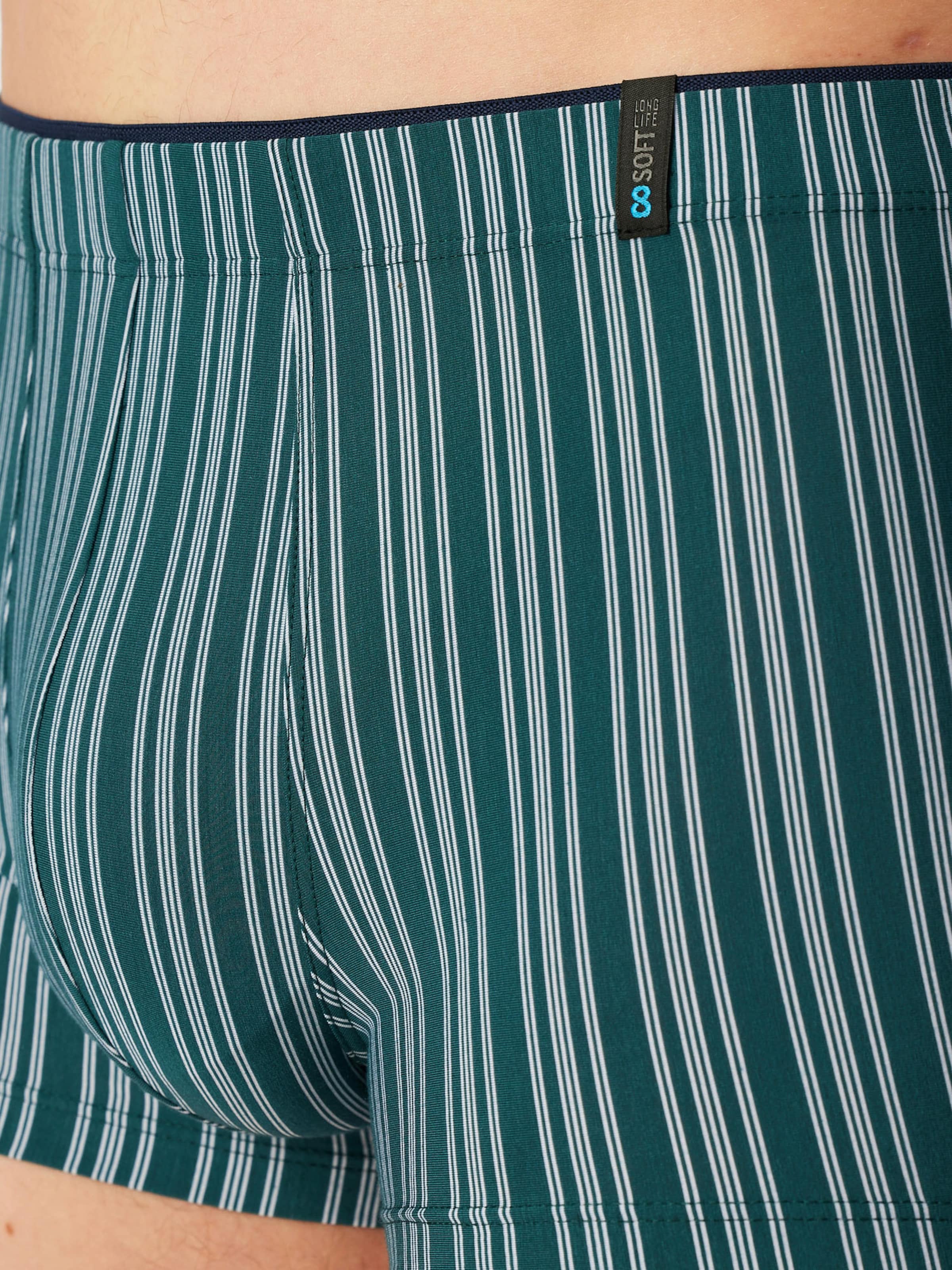 Boxers 'Long Life Soft' SCHIESSER en vert