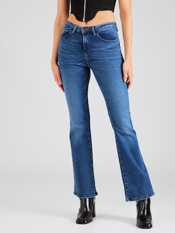 GARCIA جينز ذات سيقان واسعة جينز 'Celia' بلون أزرق: الأمام