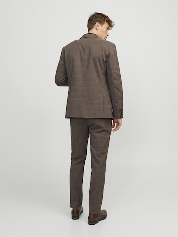 JACK & JONES Slimfit Pantalon in Bruin