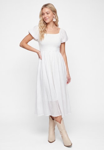 IZIA Summer Dress 'Boho' in White