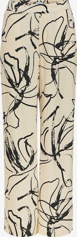 OBJECT Широкий Штаны 'OBJSANNE ALINE' в Бежевый: спереди