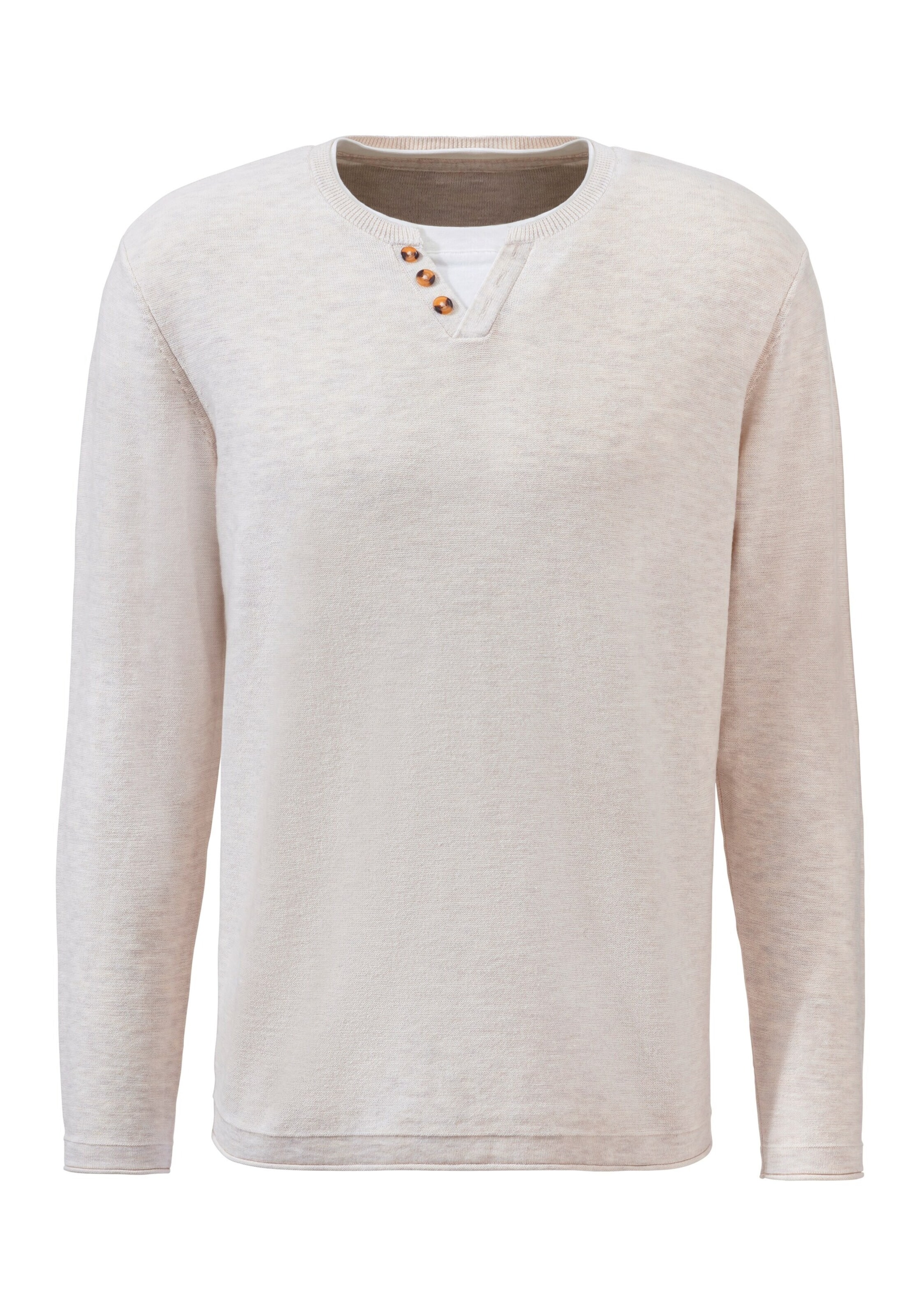 Pull-over H.I.S en beige : devant