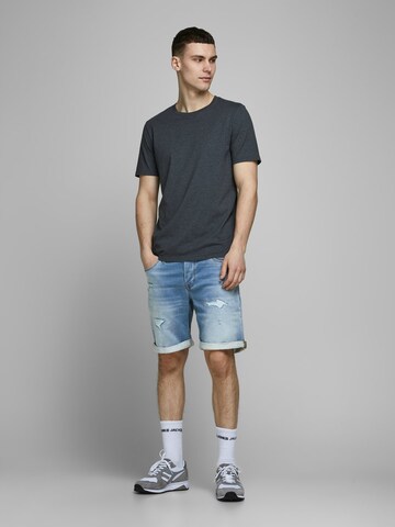 JACK & JONES Slimfit Jeans 'Rick' in Blauw