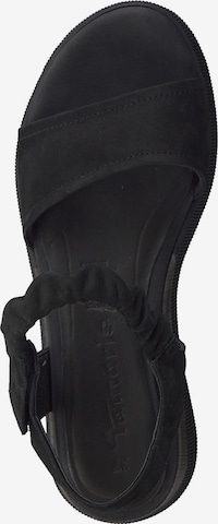 Sandale cu baretă de la TAMARIS pe negru