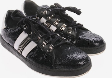 Balmain Turnschuhe / Sneaker 38,5 in Schwarz: Vorderseite