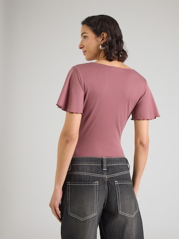 ABOUT YOU Koszula body w kolorze różowy