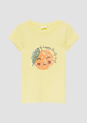 T-Shirt s.Oliver en jaune
