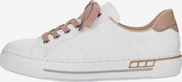 Baskets basses Rieker en blanc