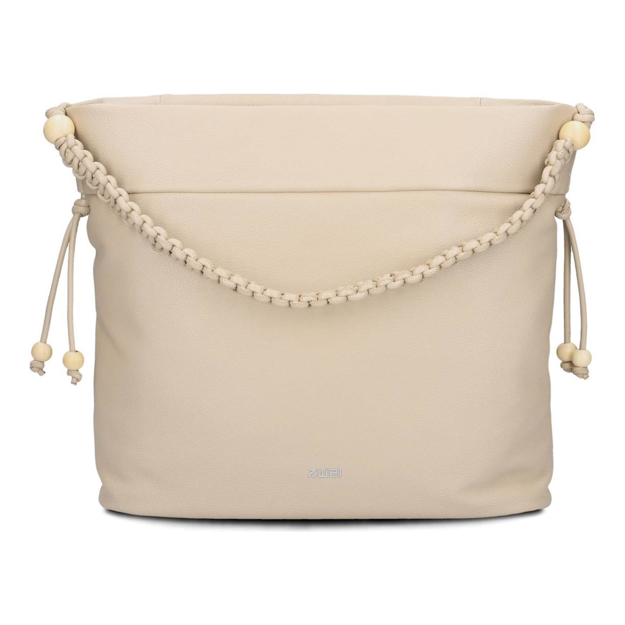 ZWEI Schoudertas 'Perla' in Beige: voorkant