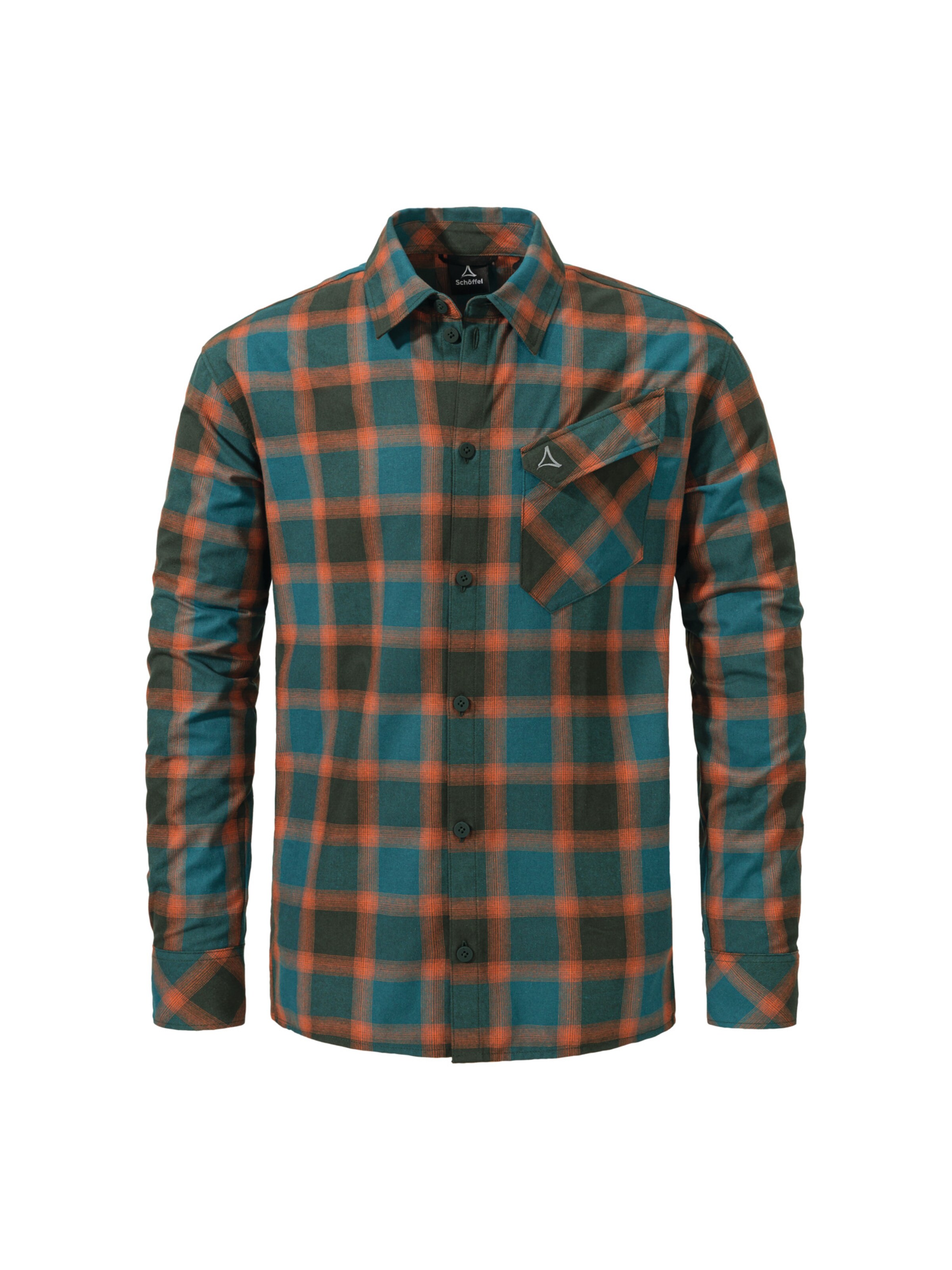 Coupe regular Chemise fonctionnelle 'Poplar' Schöffel en vert : devant