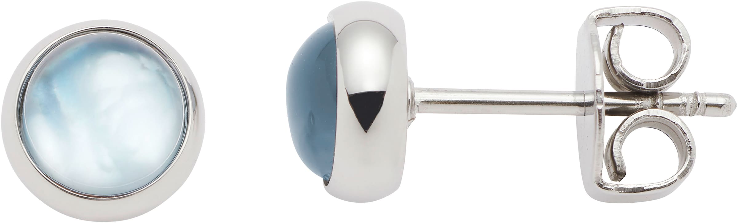 LEONARDO Ohrringe in Silber: Vorderseite