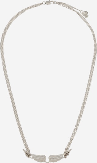 Zadig & Voltaire Řetízek - stříbrná / průhledná, Produkt