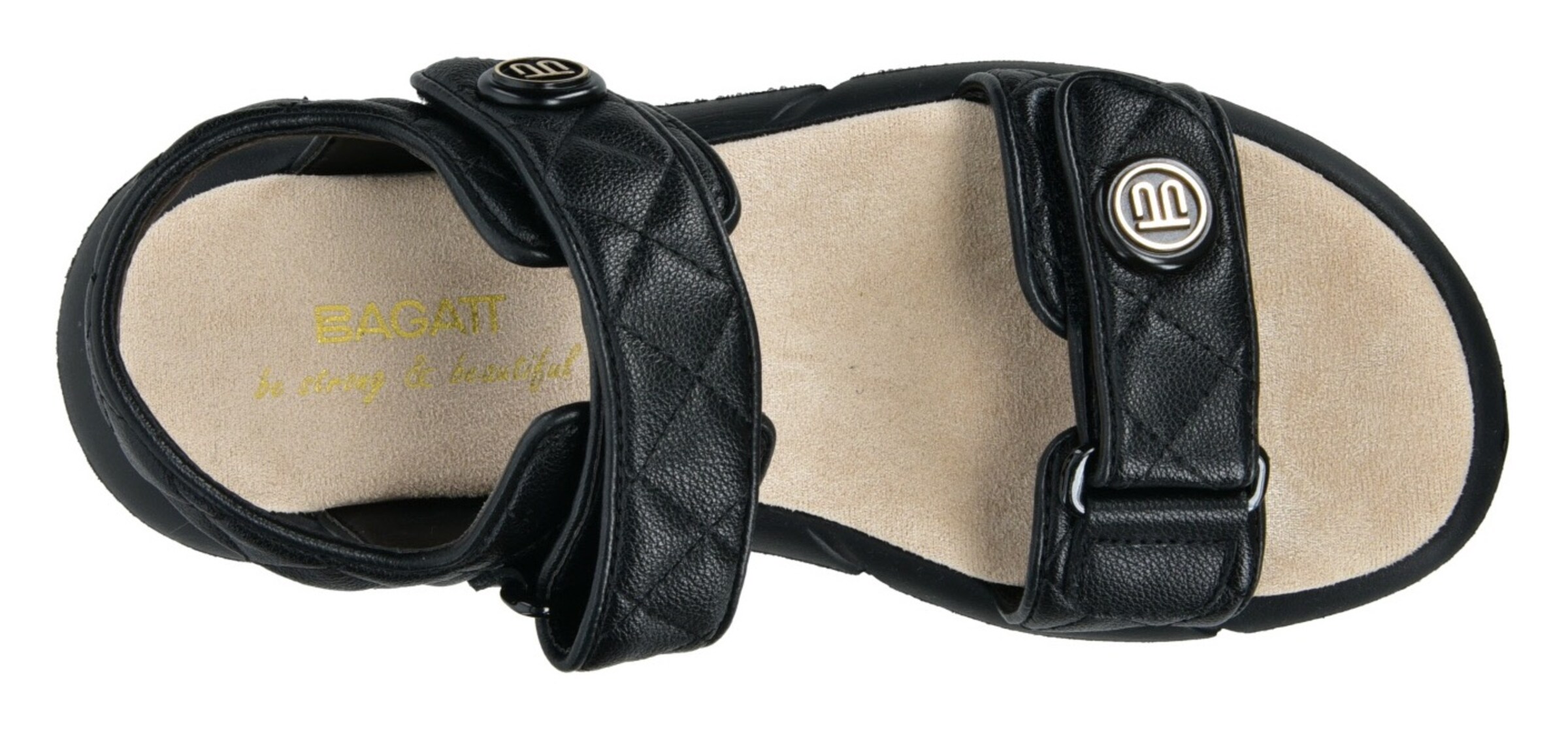 TT. BAGATT Sandals in Black