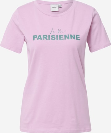 T-shirt 'CAMINO' ICHI en rose : devant