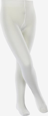 ESPRIT Regular Leggings 'Foot Logo' in Weiß: Vorderseite