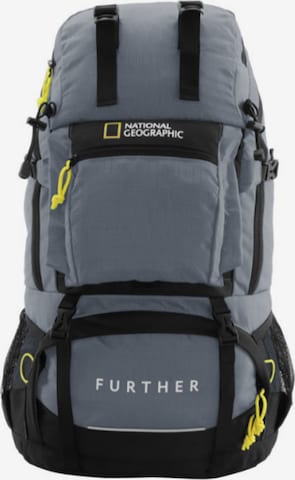 National Geographic Backpack 'Destination' in Grey: front