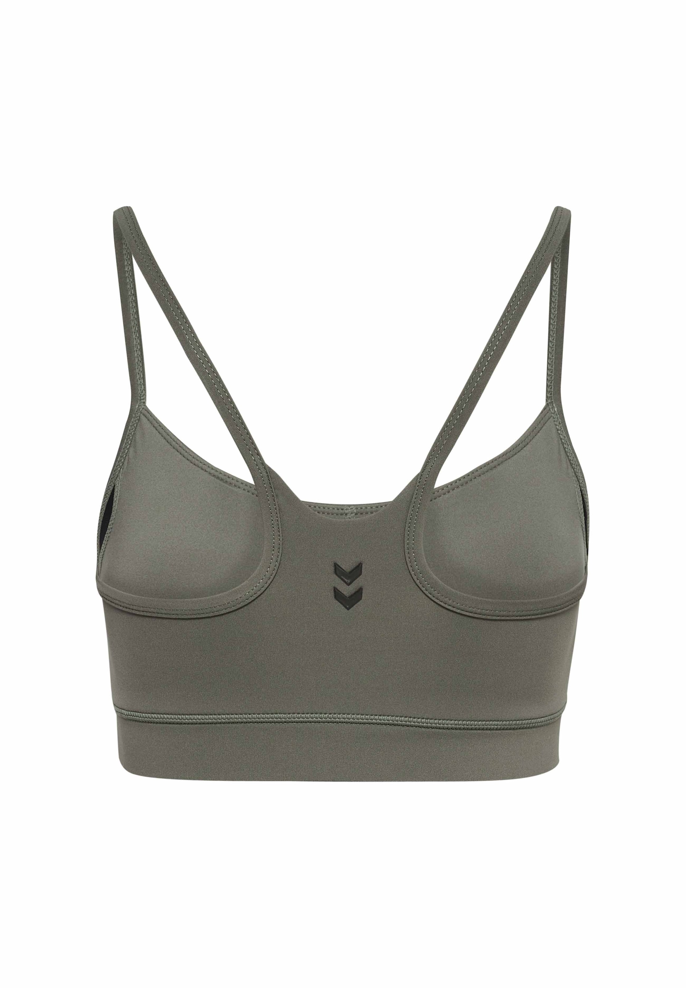 Hummel - Bustier Sujetador deportivo 'PRIMA' en gris