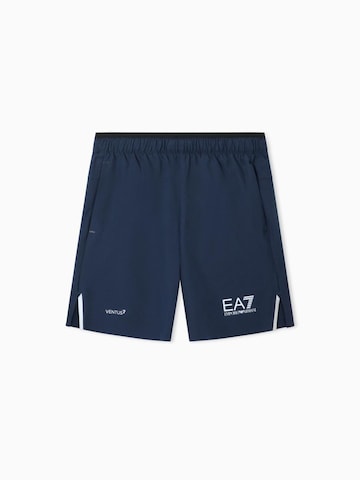 regular Pantaloni di Emporio Armani in blu: frontale