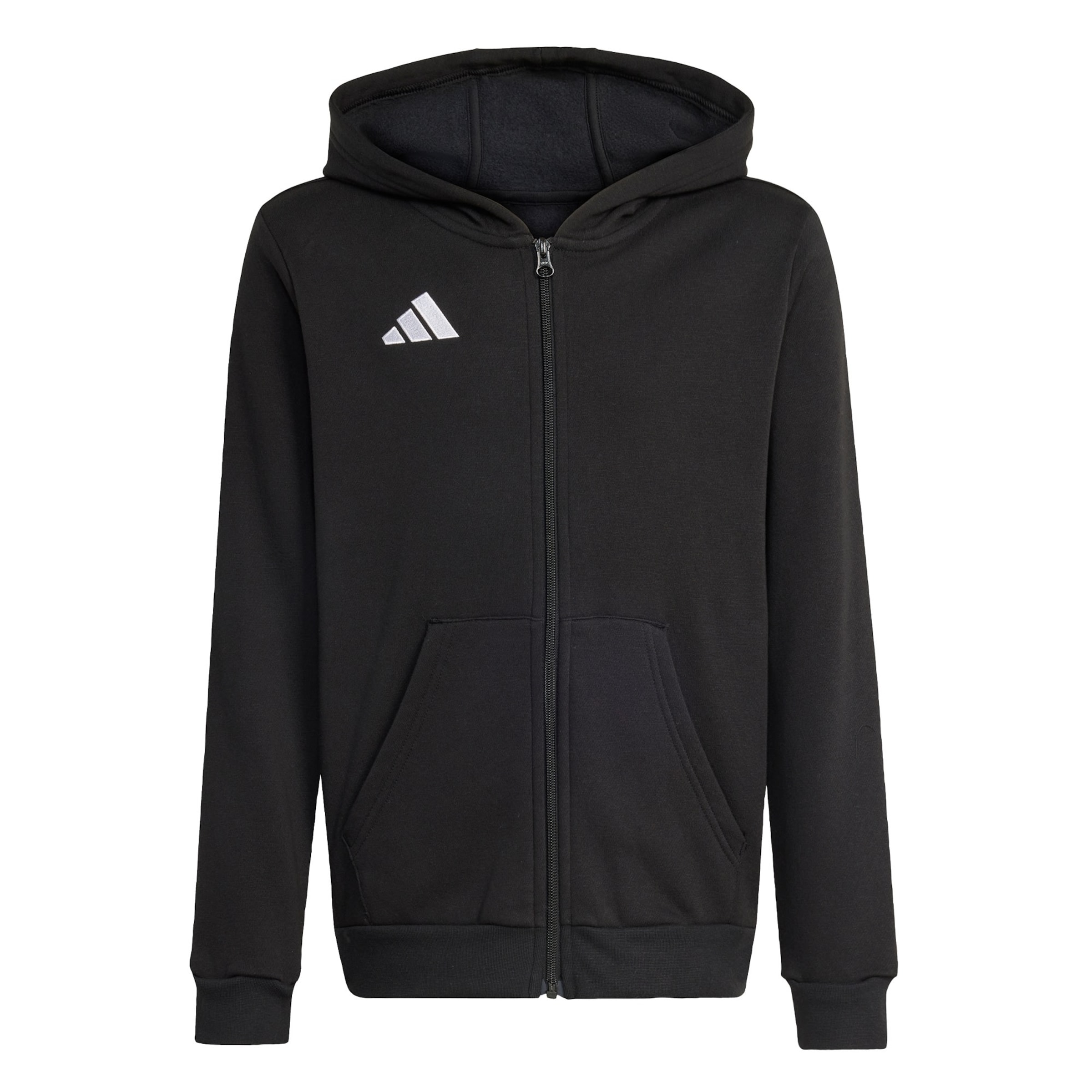 ADIDAS PERFORMANCE - Casaco de treino em moletão 'Entrada26' em preto: frente