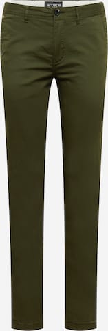 SCOTCH & SODA Chino 'Mott' in Groen: voorkant