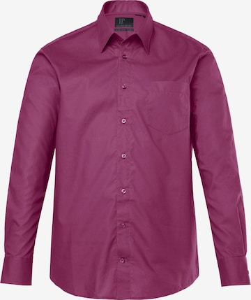 JP1880 Comfort Fit Hemd in Lila: Vorderseite