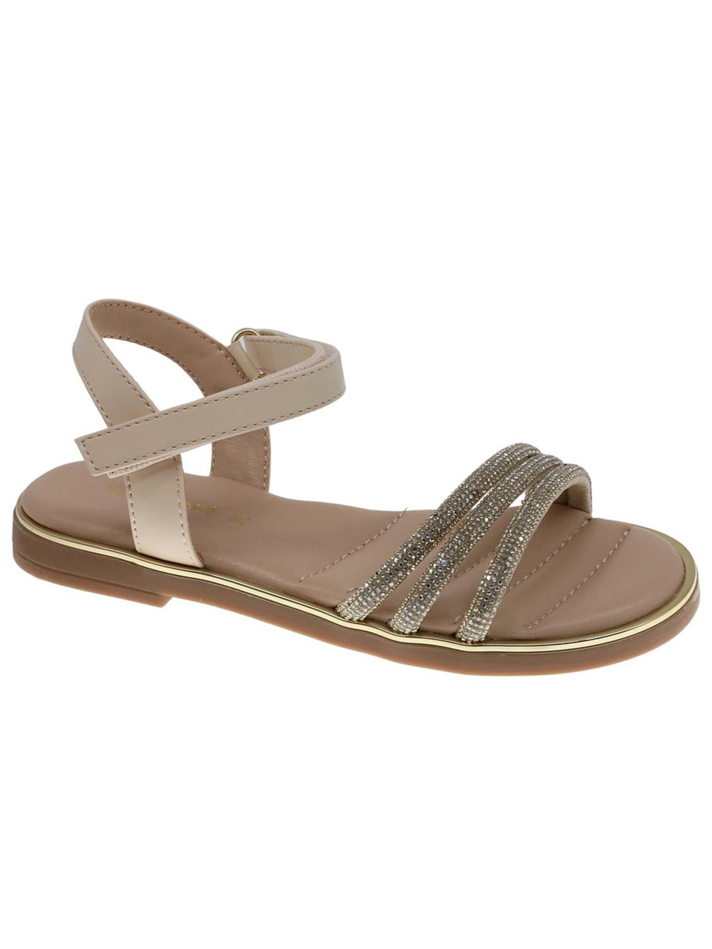 Beppi Sandaler 'Casual Sandal' i guld: forside